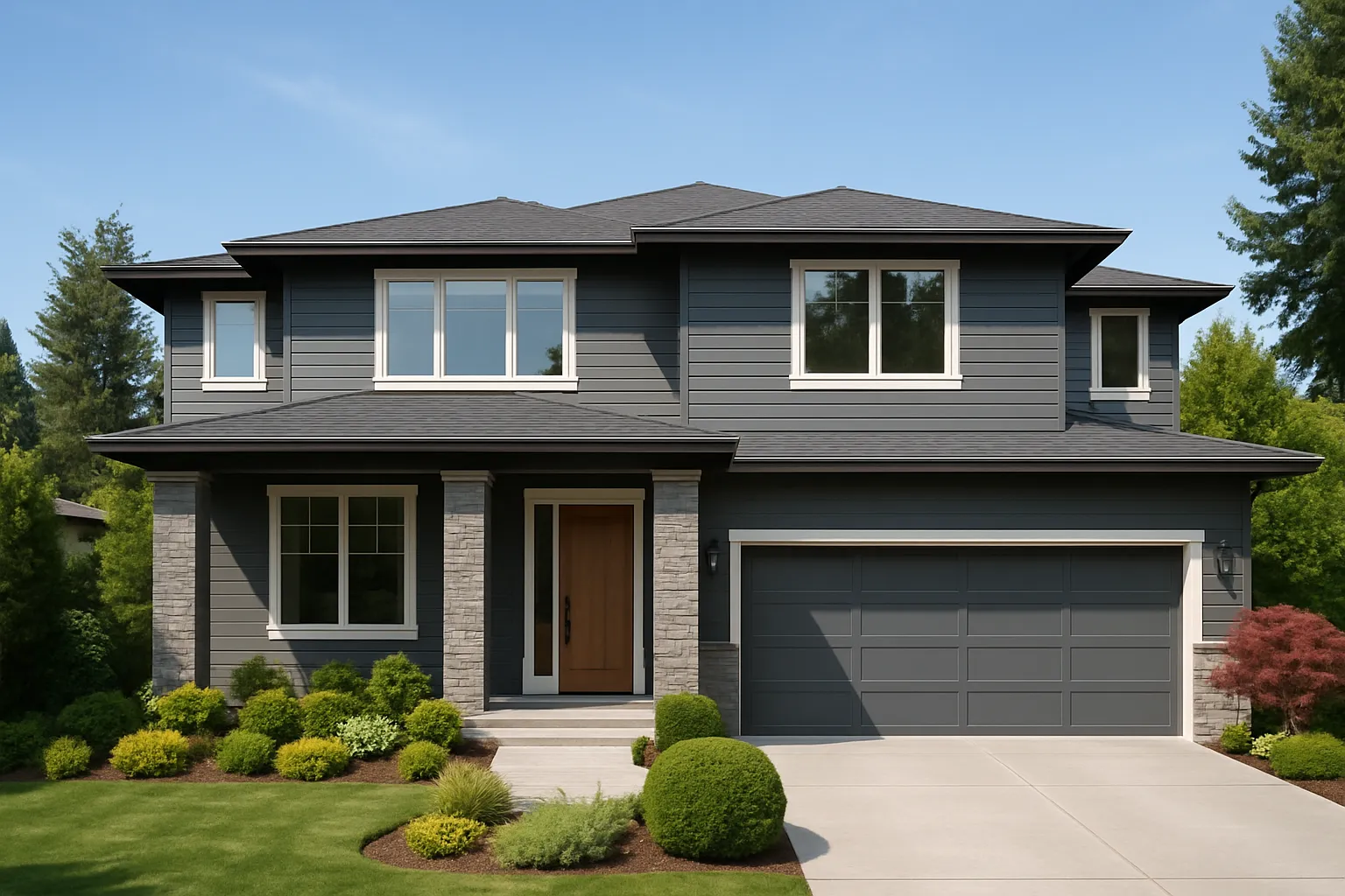A Bellevue-area home painted by Hedlund Painting