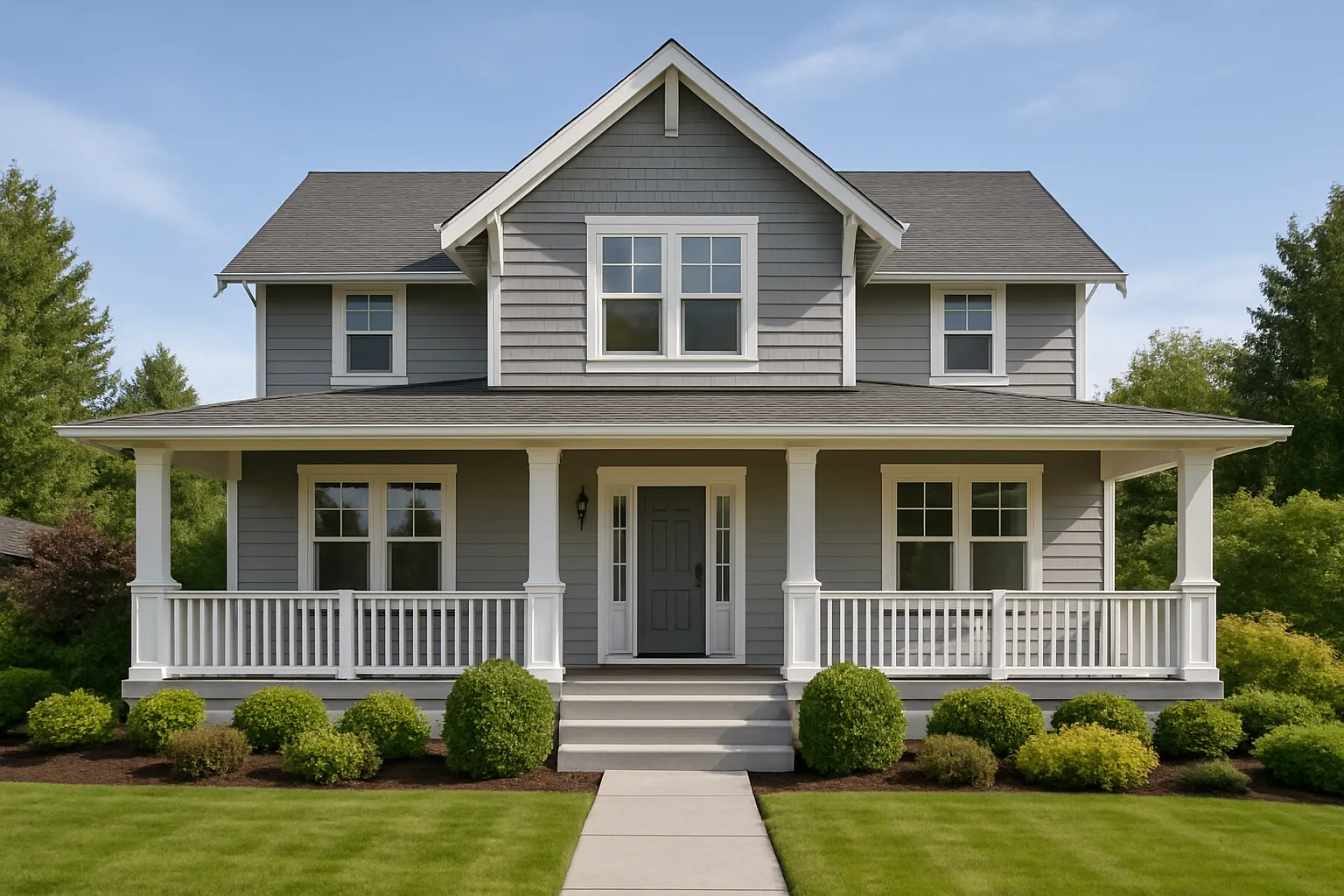 A Burlington-area home painted by Hedlund Painting