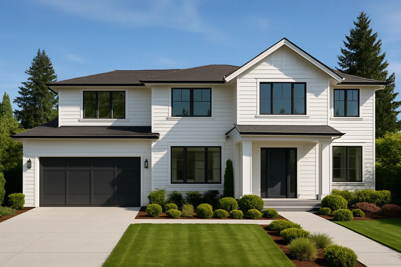 A Clyde Hill-area home painted by Hedlund Painting