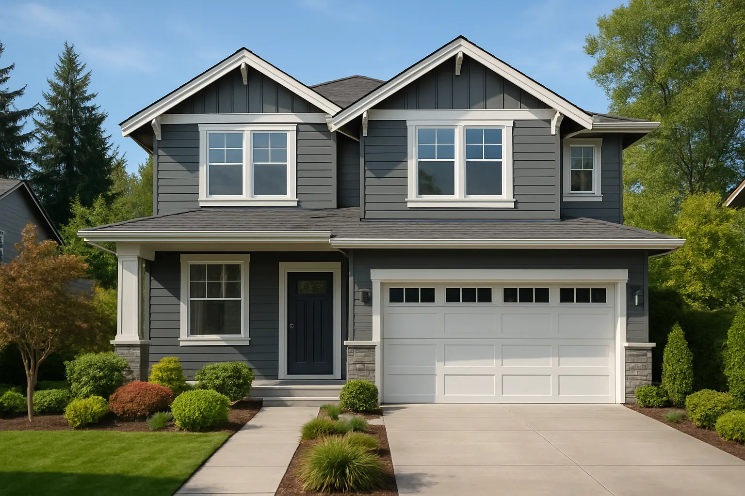 A Kirkland-area home painted by Hedlund Painting