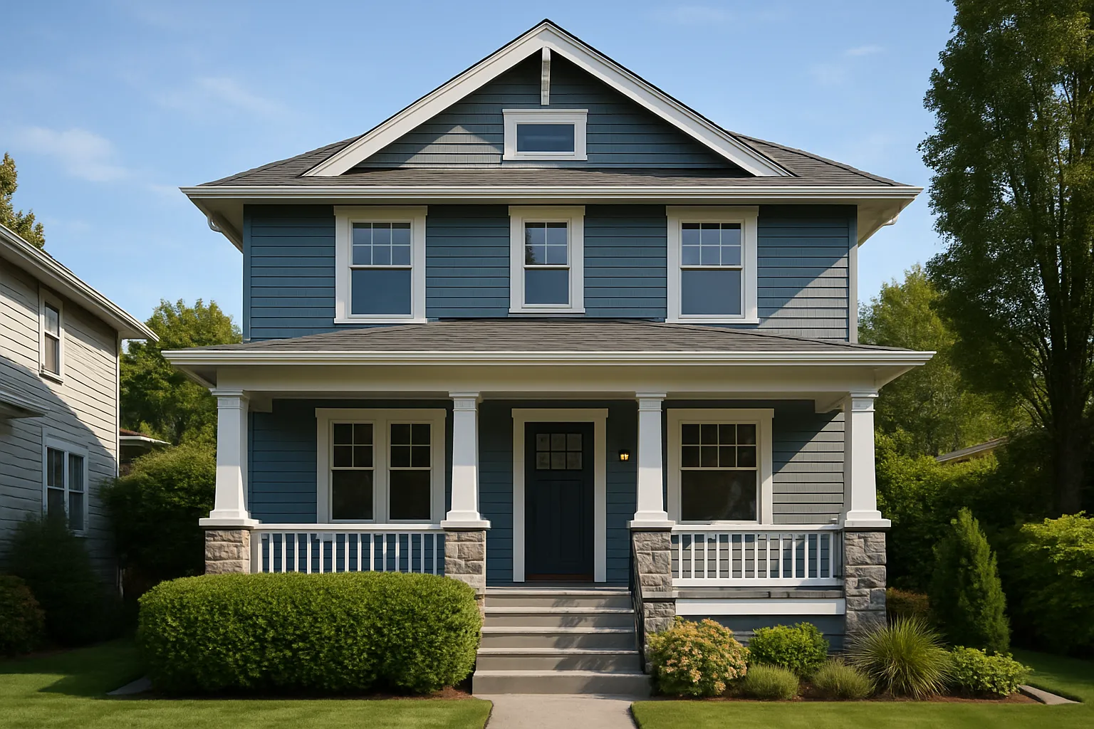 A Seattle-area home painted by Hedlund Painting