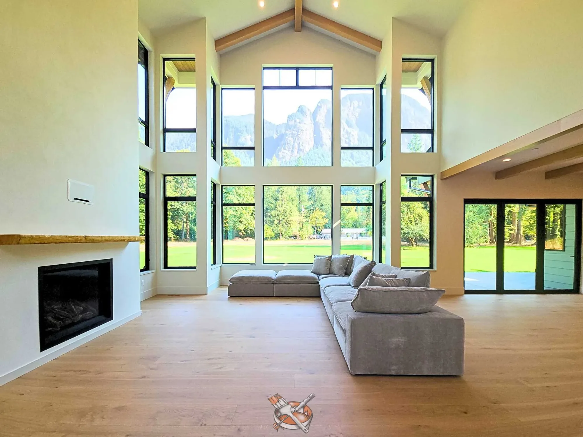 Interior repaint by Hedlund Painting in Snoqualmie