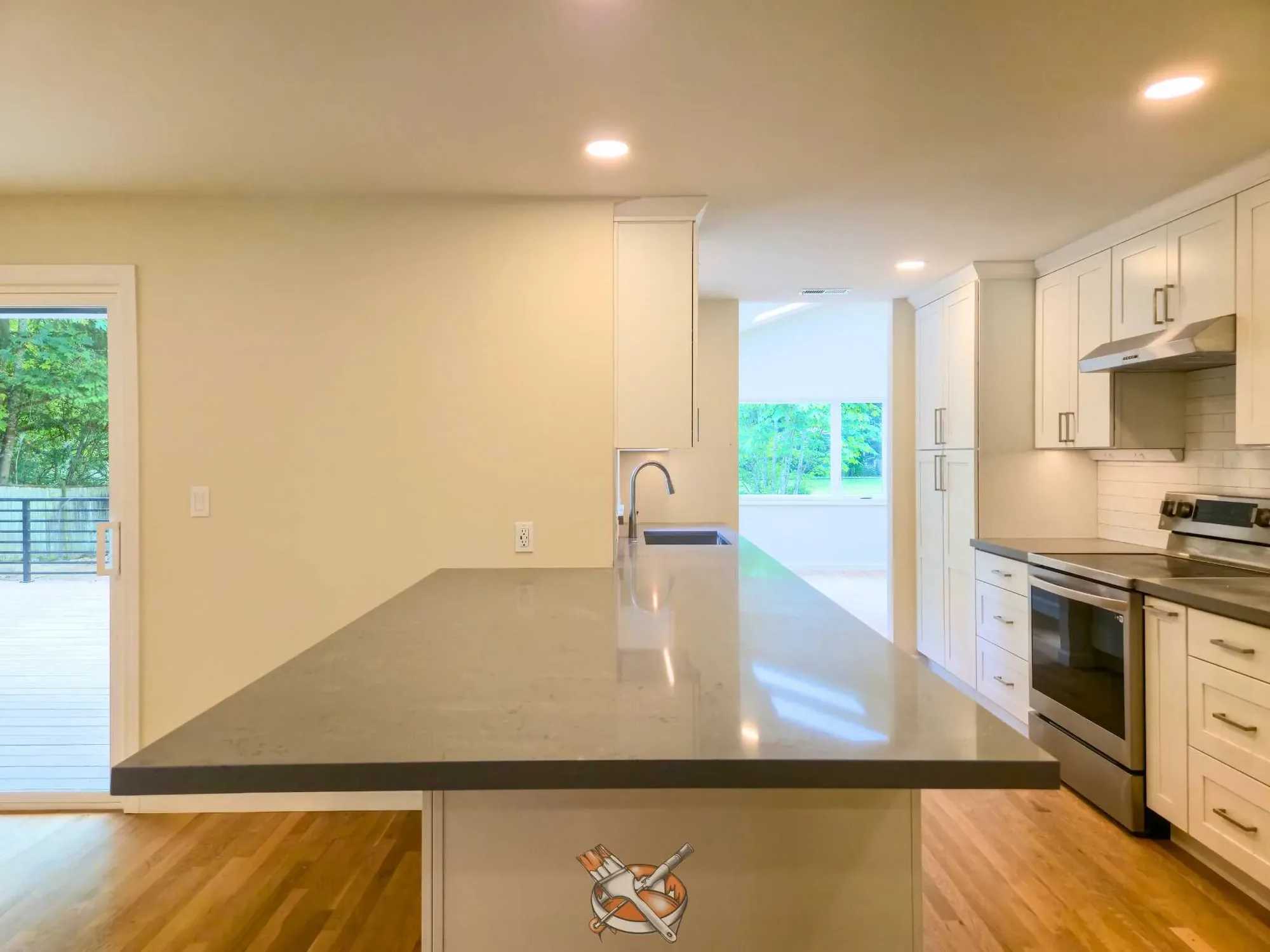 Interior repaint by Hedlund Painting in Kirkland