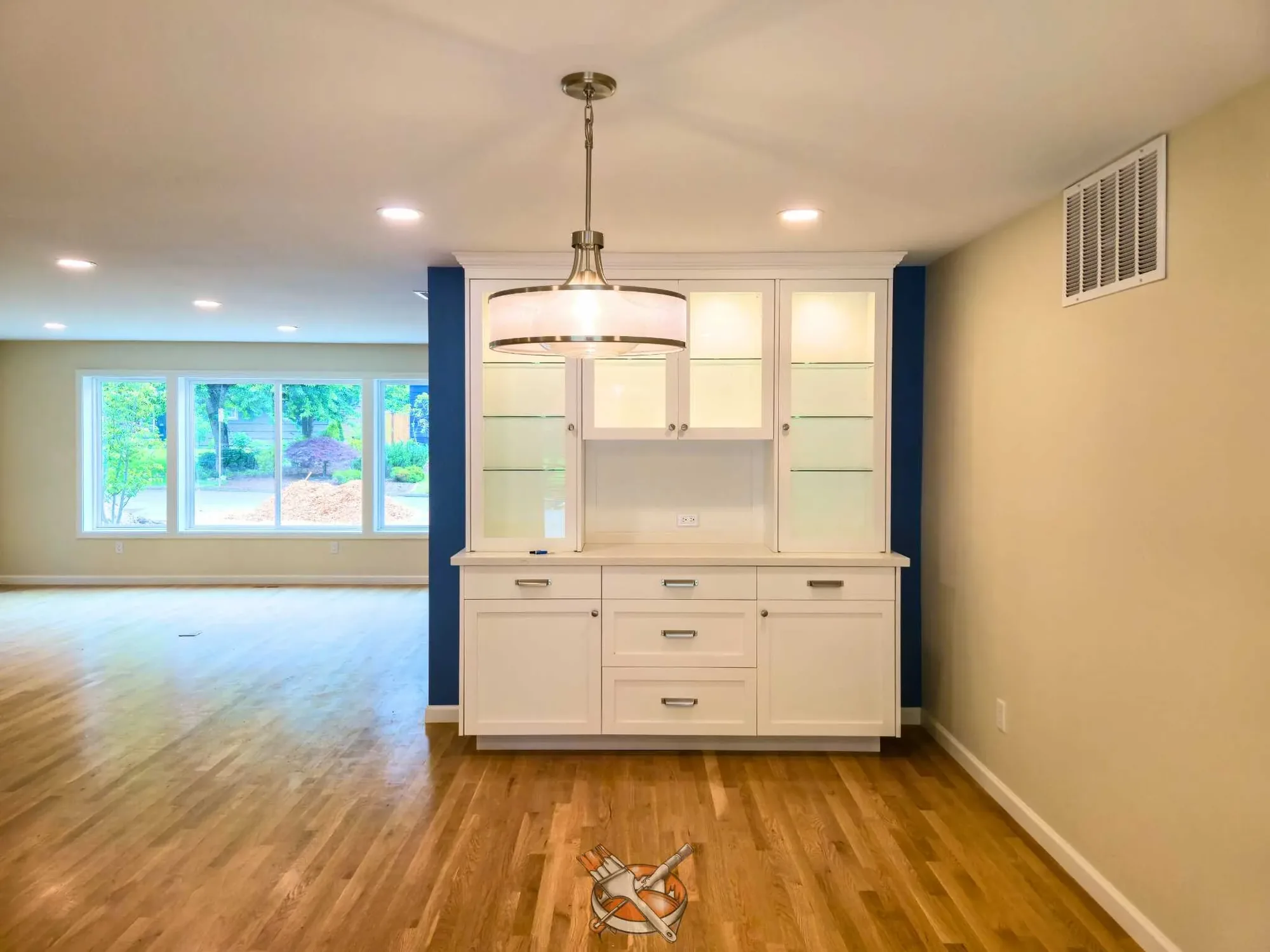 Interior repaint by Hedlund Painting in Kirkland