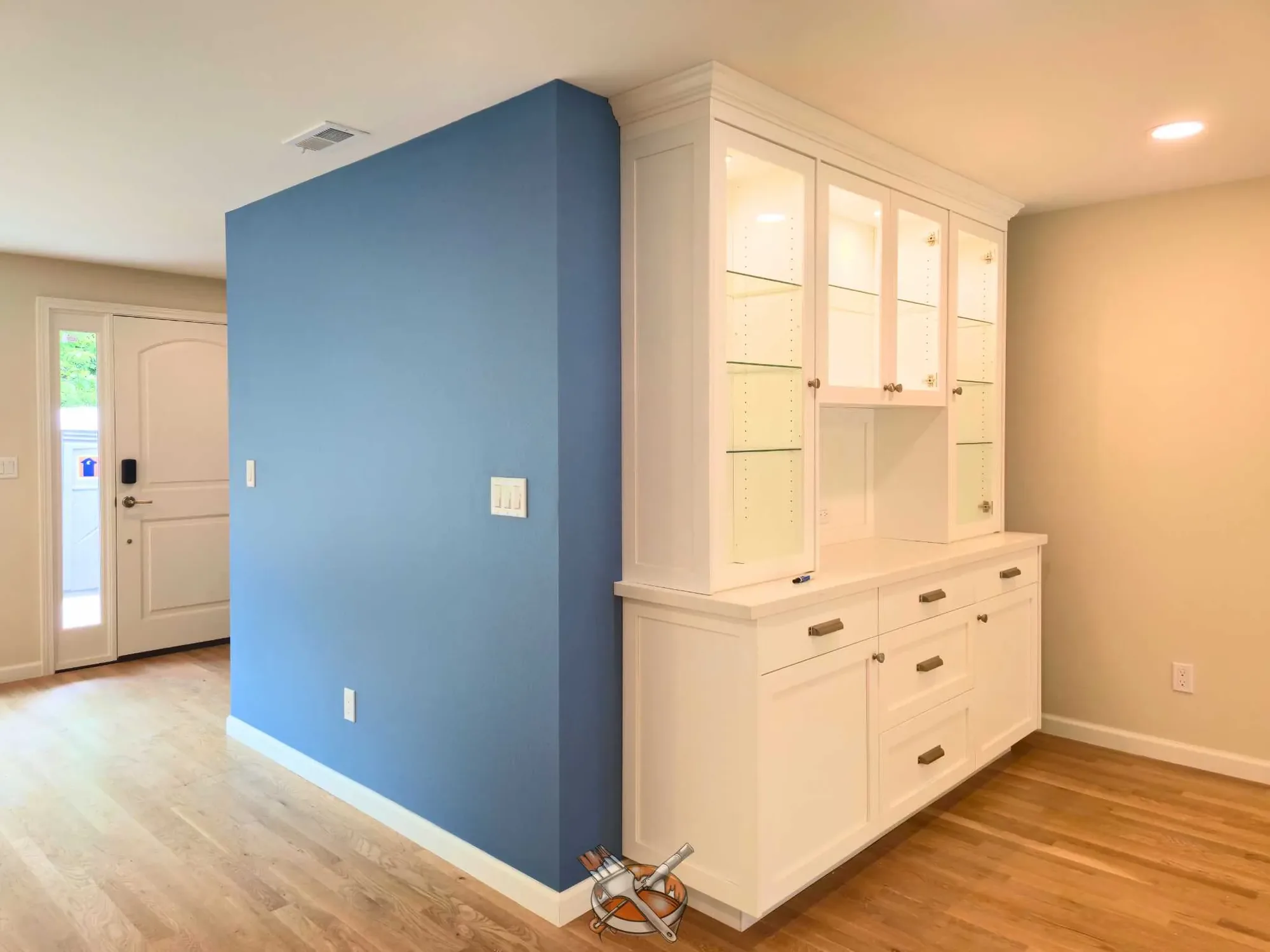Interior repaint by Hedlund Painting in Kirkland