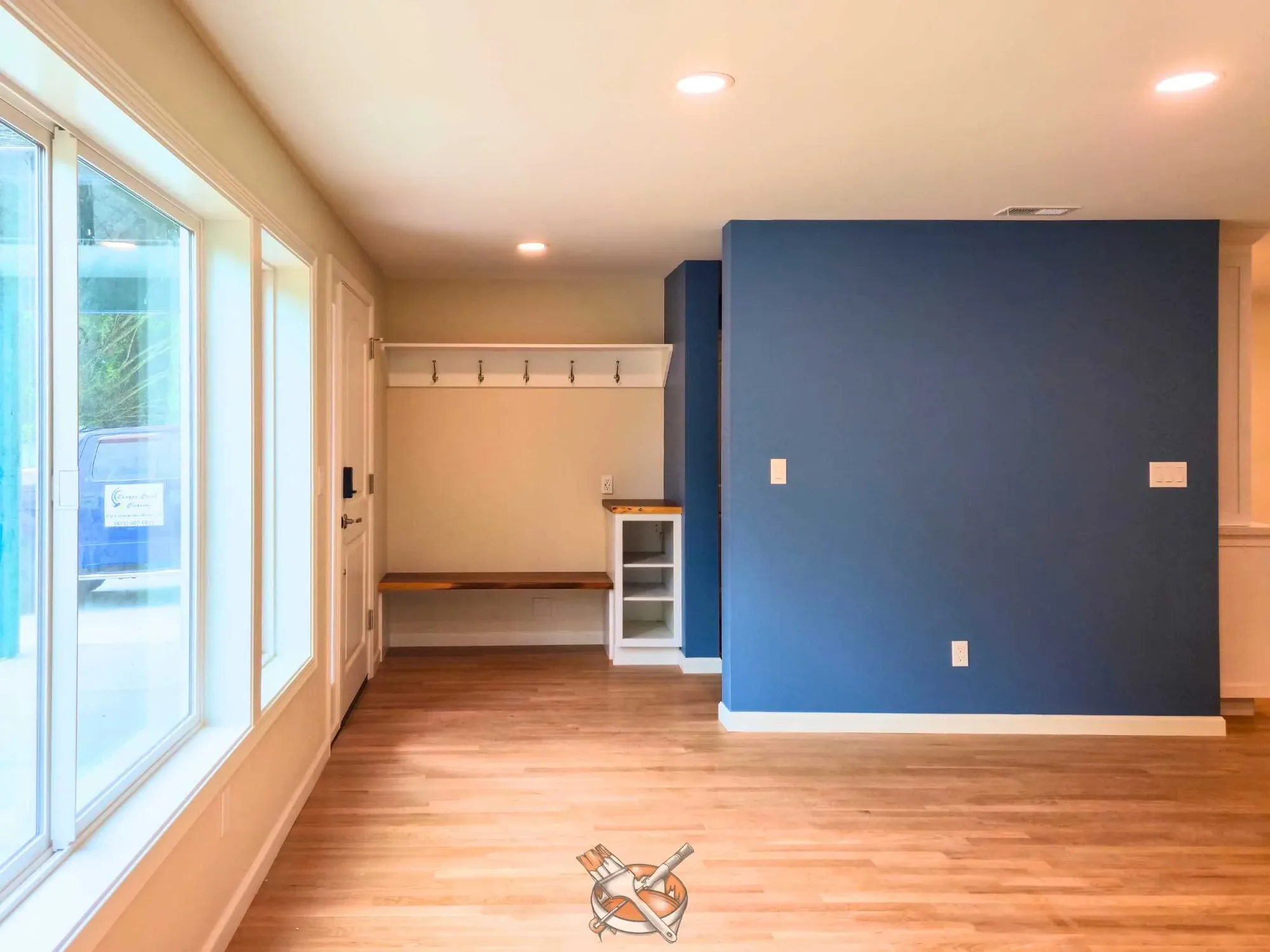 Interior repaint by Hedlund Painting in Kirkland