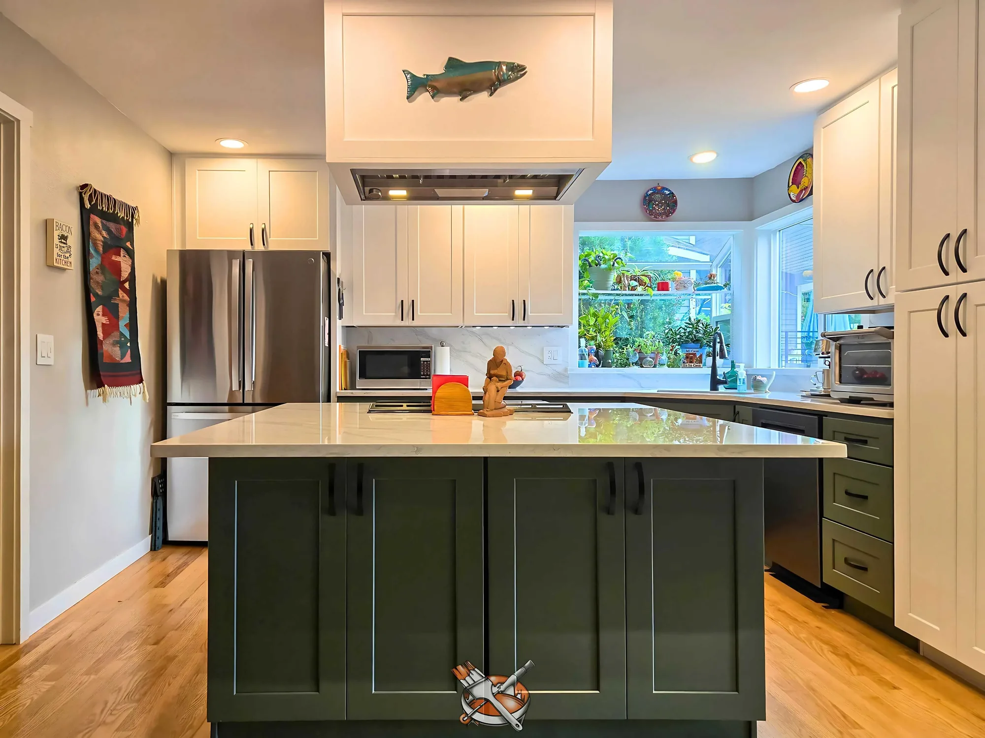 Cabinet refinishing by Hedlund Painting in Snohomish