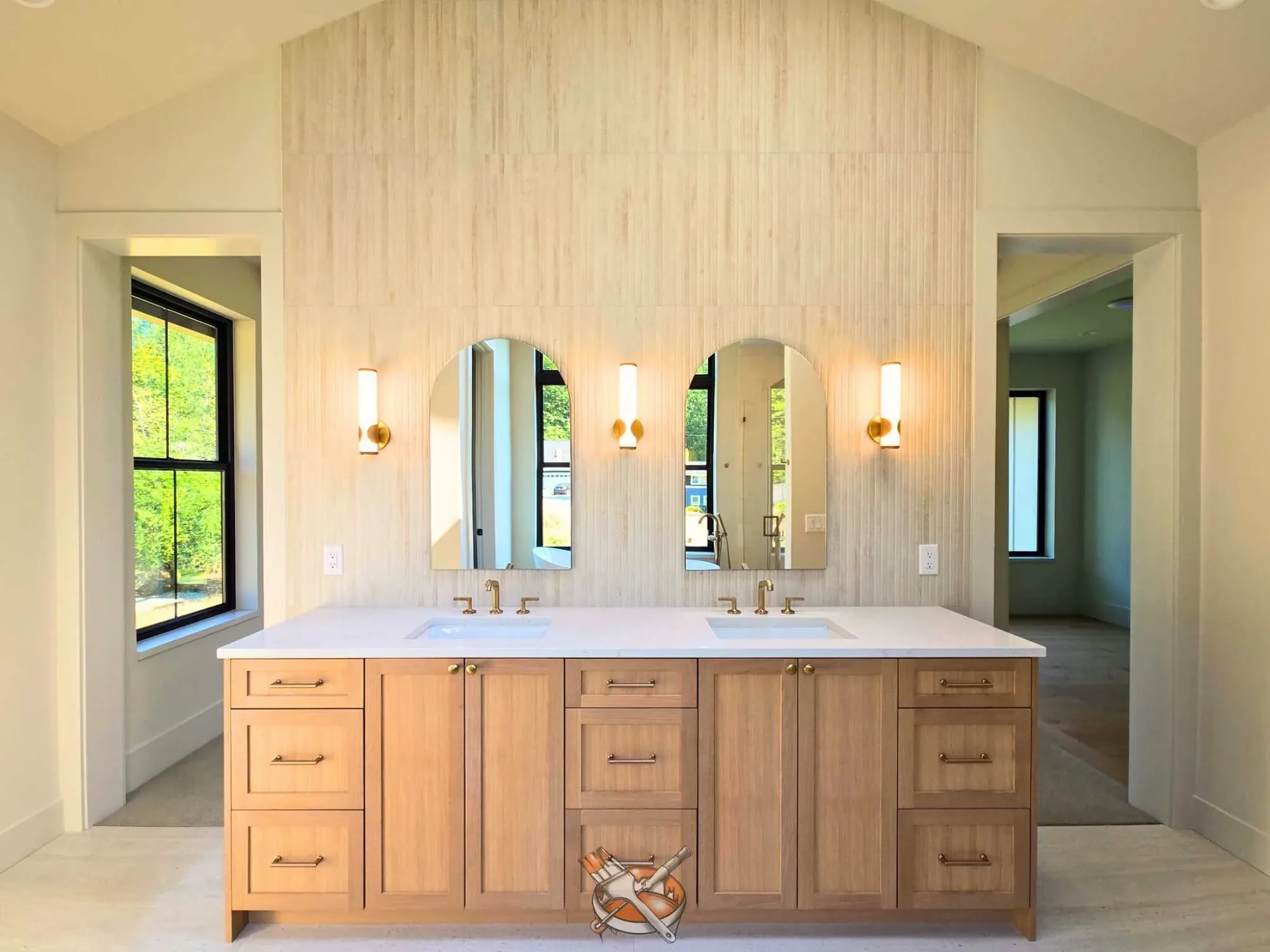Cabinet refinishing by Hedlund Painting in Snoqualmie