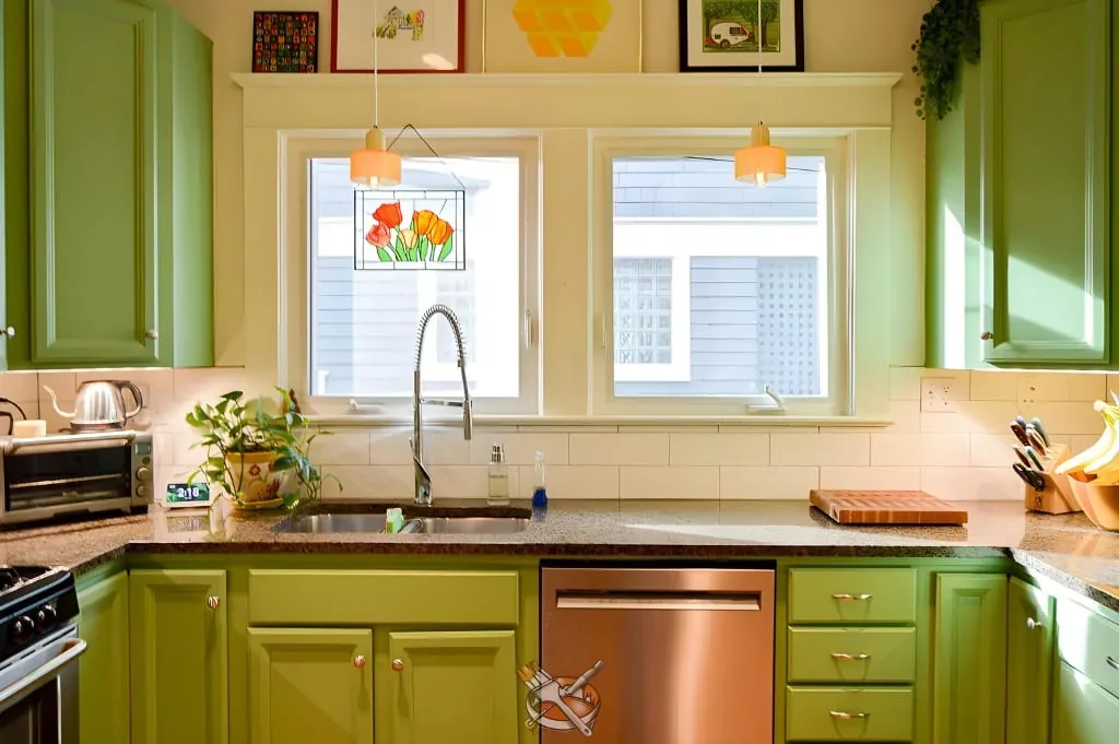 Cabinet refinishing by Hedlund Painting