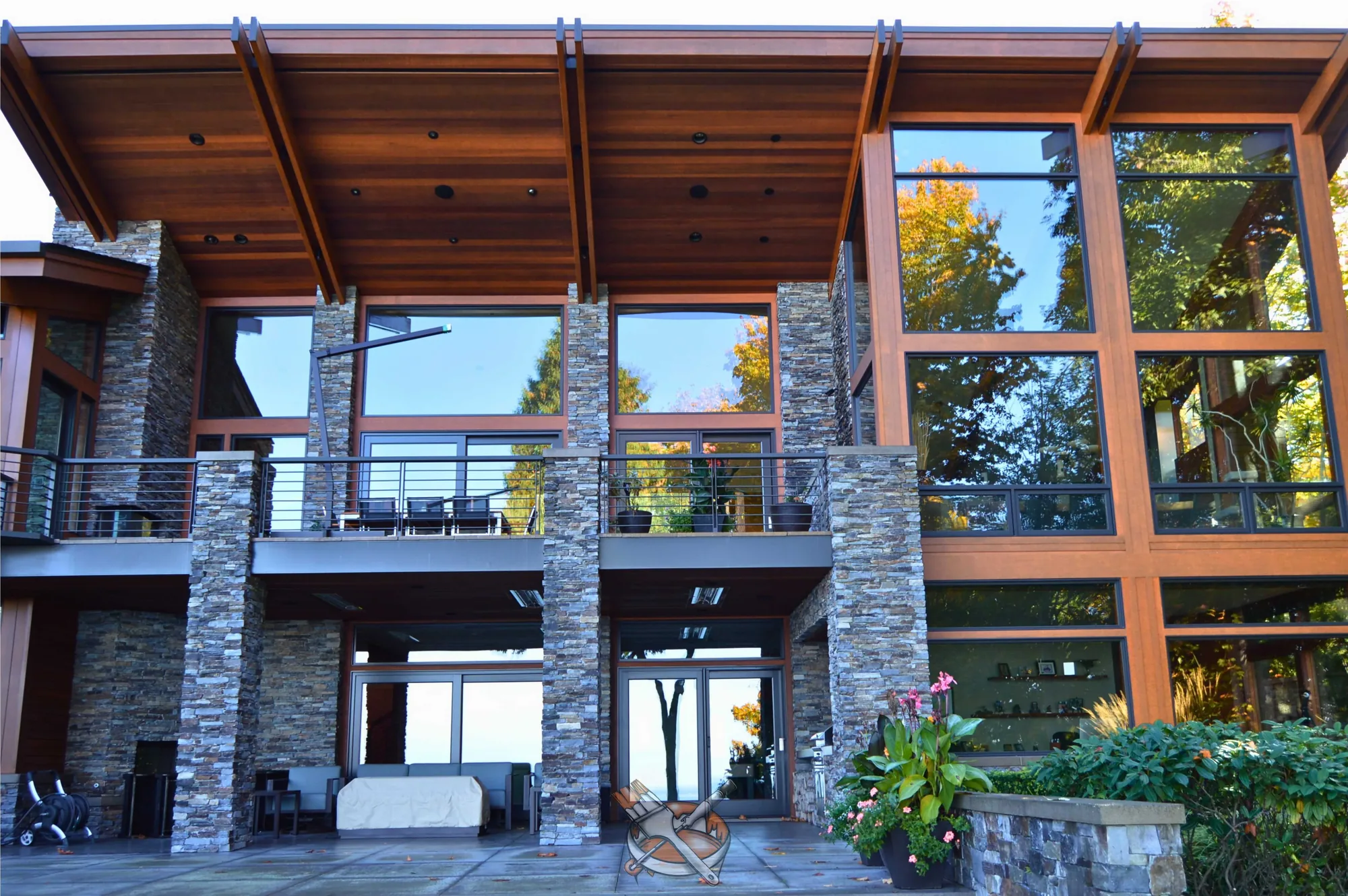 Exterior repaint by Hedlund Painting in Blaine