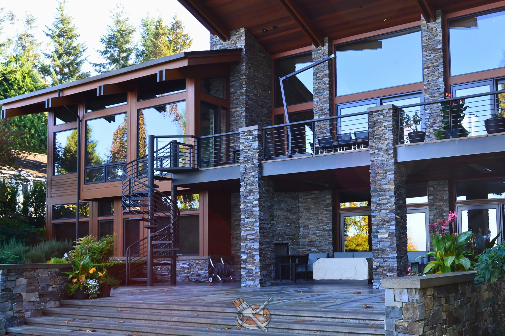 Exterior repaint by Hedlund Painting in Blaine