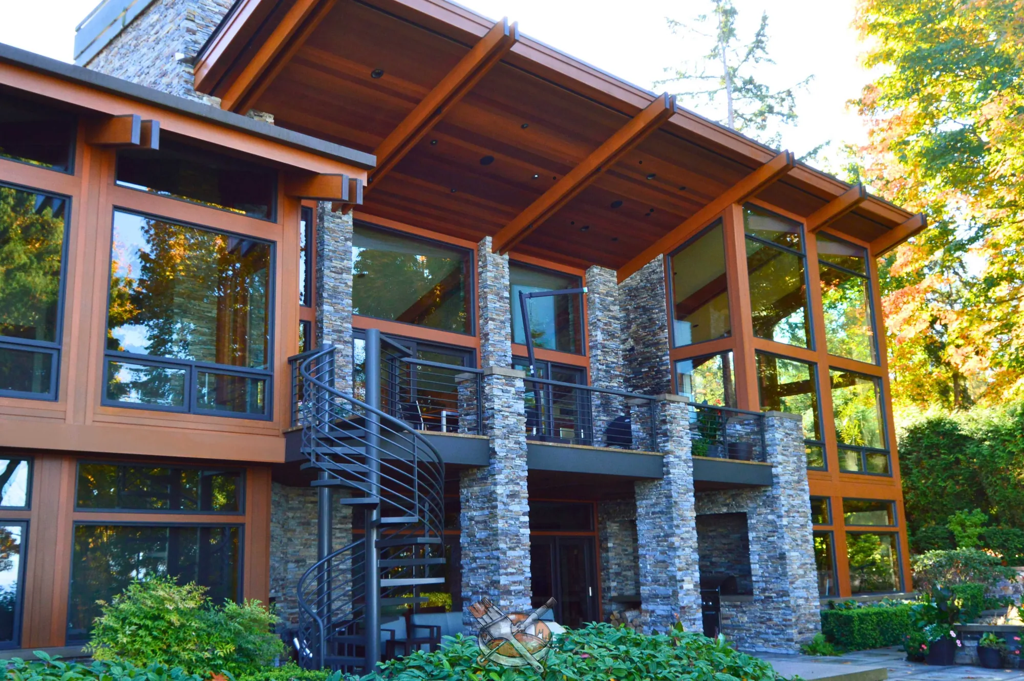 Exterior repaint by Hedlund Painting in Blaine