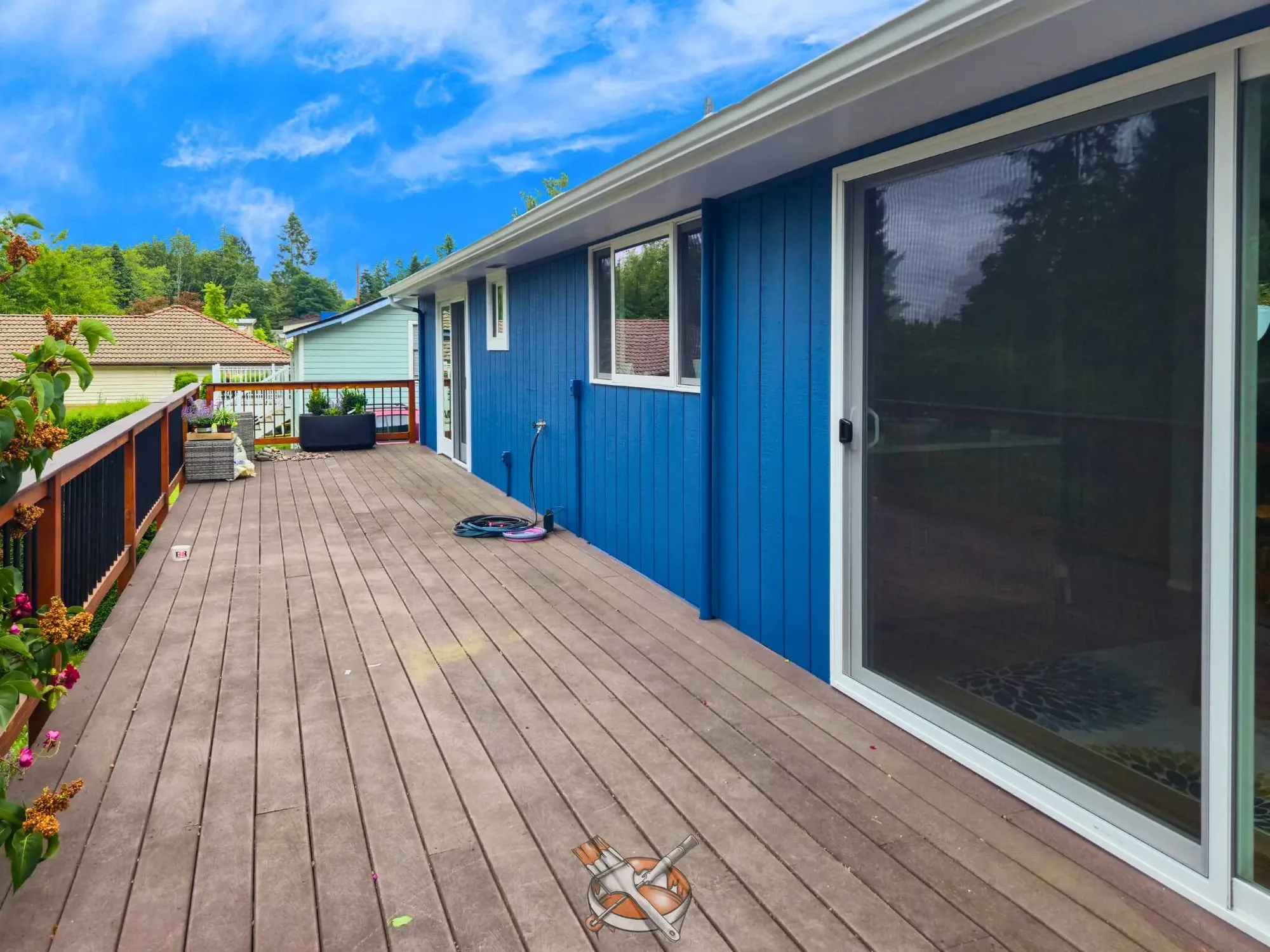 Exterior house painting by Hedlund Painting in Seattle